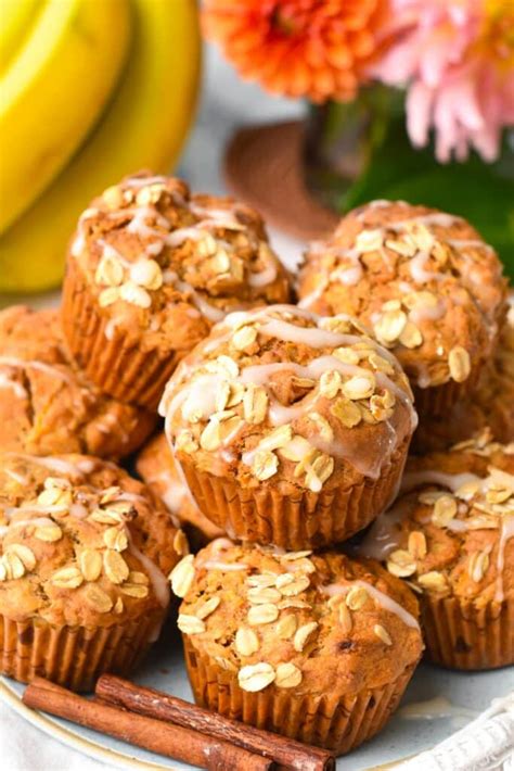 Banana Carrot Muffins 1 Bowl No Eggs No Dairy The Conscious Plant Kitchen