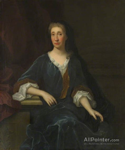 Sir Godfrey Kneller Bt Portrait Of An Older Lady Oil Painting