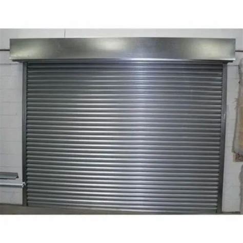 Stainless Steel Rolling Shutter At Rs 300 Square Feet Stainless Steel