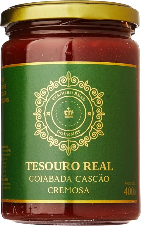 Goiabada Cascão Cremosa 400G Tesouro Real Amazon br Alimentos e