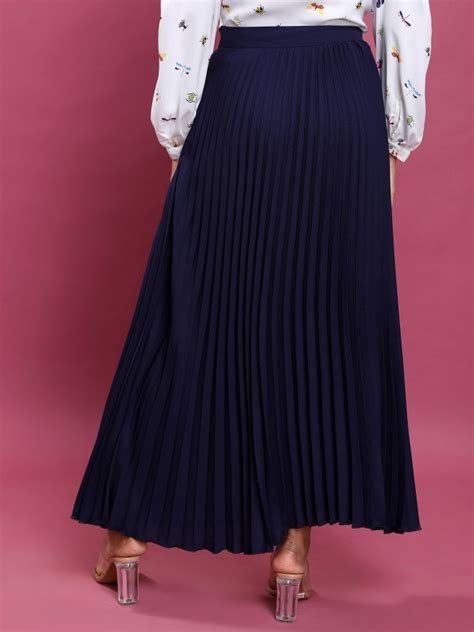 Buy Tokyo Talkies Navy Maxi Skirt For Women Online At Rs 549 Ketch