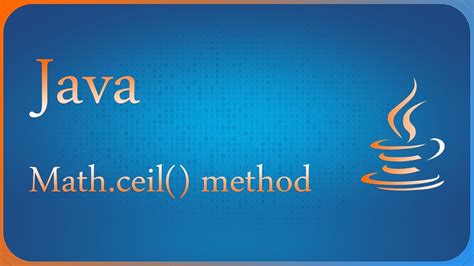 Java Math Ceil Method