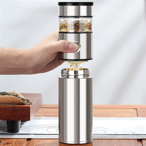 Glas Thee Cup 316 Rvs Thermos Beker Water Fles Voo Grandado