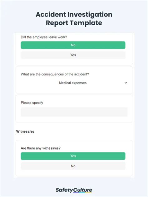 Accident Investigation Report Templates | PDF | SafetyCulture