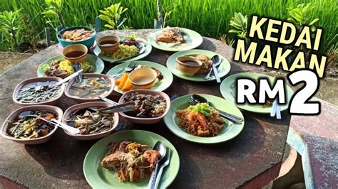 Kedai Makan RM2 Selera D Bendang Senja Perlis YouTube