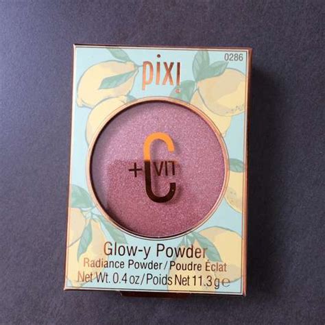 Test Highlighter Pixi C Vit Glow Y Powder Farbe Peach Dew Pinkmelon