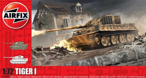 AIRFIX-1:72 -WW2-German-Tiger-1-Tank-A02342