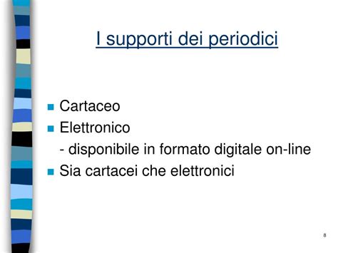 Ppt Periodici Cartacei Ed Elettronici Powerpoint Presentation Free