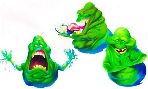 Ghostbusters Ii 1989 Slimer Promotional Art Ghostbusters Photo