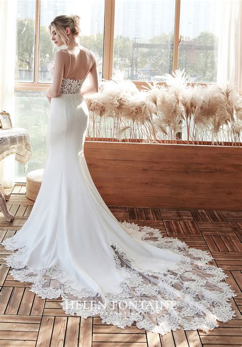 Robe de Mariée Sirène 2021 Ivoire OCEANE 2020 dentelles spandex satin