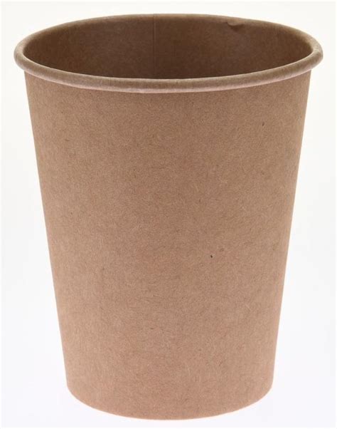 X Tasses Caf Gobelets En Papier Recycl Durables Ml