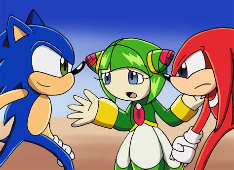 50926 Safe Artistcmara Cosmo Sonic Knuckles The Echidna Sonic Sonic The Hedgehog