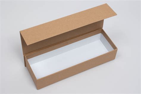 8 X 2 3 4 X 1 5 8 Matte Kraft Rigid Magnetic Lid Gift Boxes