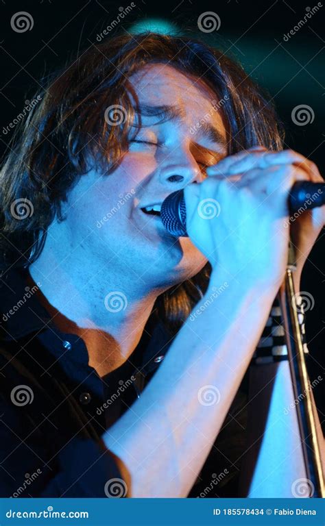 Keane ,Tom Chaplin during the Concert Editorial Stock Image - Image of ...