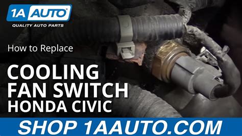 How To Replace Coolant Temperature Sensor On Honda Civi