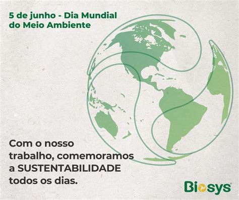 Dia De Junho Dia De Repensar O Meio Ambiente Biosys Ambiental