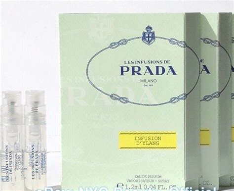 Prada Les Infusions Infusion D Ylang Eau De Parfum Spray Sample Ml