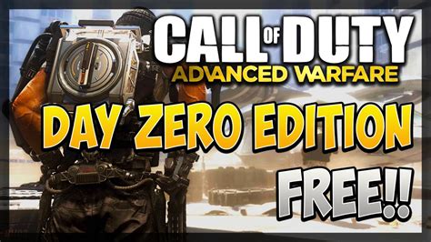 Advanced Warfare Get Day Zero Edition Content Free After Patches