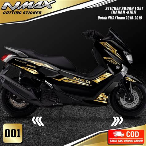 Jual Cutting Sticker Nmax Lama 2015 2019 Striping Motor Stiker Yamaha