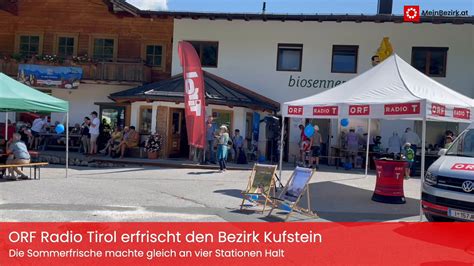 Orf Radio Tirol Musik Und Spa Gab S Bei Der Sommerfrische In W Rgl