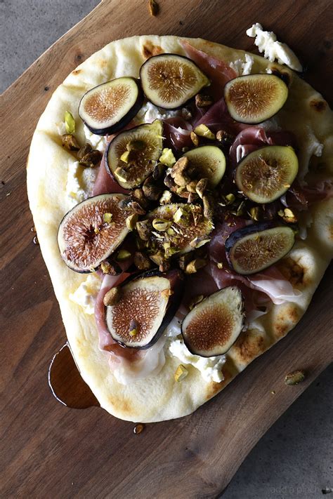 Honeyed Prosciutto Fig Flatbread Recipe Add A Pinch