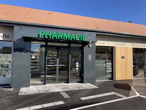 Devanture D Une Pharmacie En Dibon Bardage Bois Delcey Entreprise