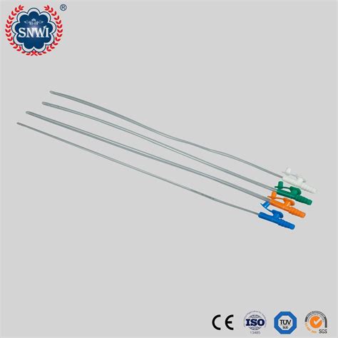 Medical Disposable Sterile Pvc Closed Suction Catheters With Finger