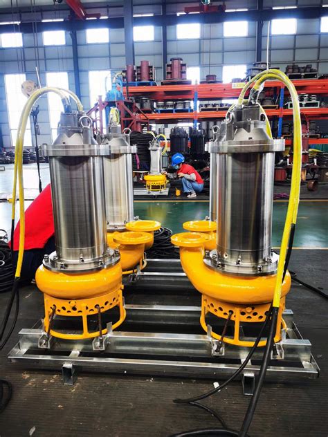 Submersible Acid Mine Slurry Pump In Stainless Steel Tussu Pumps