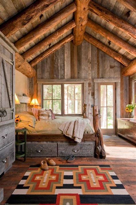 20 Diseños Rústicos De Habitaciones Para Inspirarte Log Homes Cabin