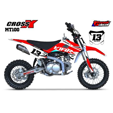 Jual Decal Mini Trail Viar Cross X 100cc Sticker Viar Cross X 100cc