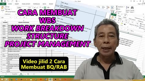 Cara Membuat Wbs Work Breakdown Structure Project Management Video