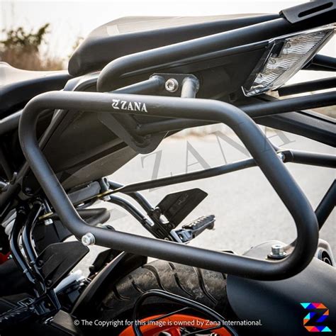 Buy Zana Ktm Duke Texture Matt Black Saddle Stay Zi