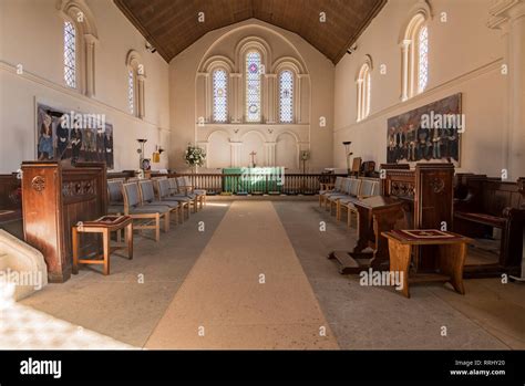 Village Church Chancel Stock Photo Alamy