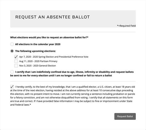 Its Really Easy To Vote Absentee In Wisconsin The Bozho