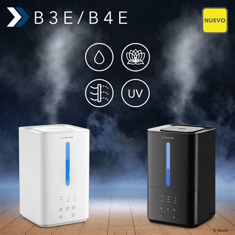 NUEVO humidificador ultrasónico B 3 E B 4 E El humidificador 3 en 1