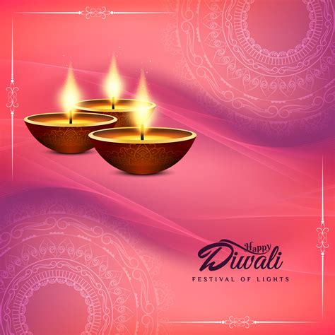 Abstract decorative Happy Diwali background 253652 Vector Art at Vecteezy