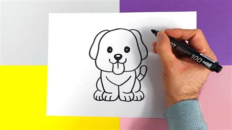 Comment Dessiner Un Chien Kawaii Youtube