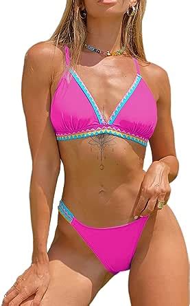 Amazon Bikinx Womens Swimsuits Thong Bikini Sets For Women