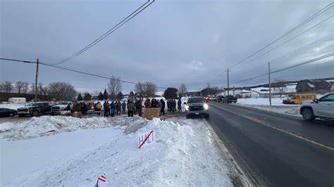 Officers from Cayuga Correctional Facility join statewide protest