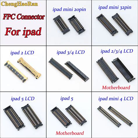 Pcs Lcd Display Screen Fpc Connector Port Plug For Ipad Mini