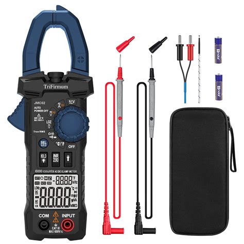 Buy Digital Clamp Meter 6000 Counts Auto Range TRMS Multimeter Tester