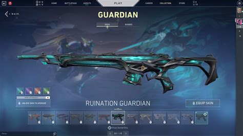 Best Guardian Skin Valorant