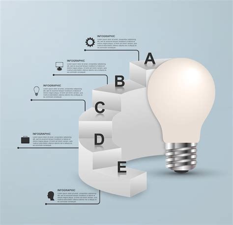 Infographie Pour Les Pr Sentations Commerciales Vecteur Premium