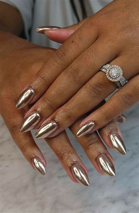 70 Wedding Nails For Brides Barely There Nails With Pearl Accents