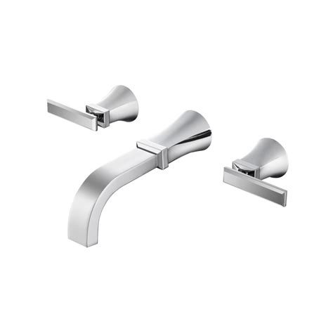 230 2450CP Two Handle Wall Mounted Tub Filler Isenberg