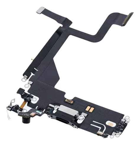 Flex Pin Conector Carga Microfono Para Iphone Pro A