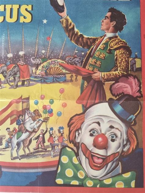 Onbekend 3 Verschillende Circus Posters 1960s Catawiki