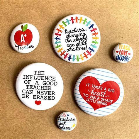 Mix And Match Pins Teacher T Teacher Appreciation Week T Etsy