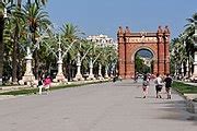 Category Remote Views Of The Arc De Triomf Barcelona Wikimedia Commons