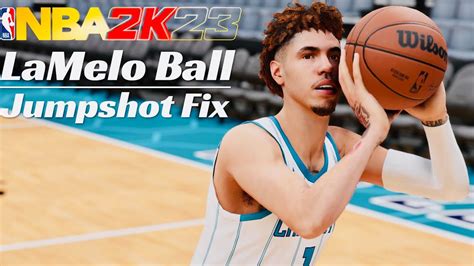 NBA2K23 LaMelo Ball Jumpshot Fix YouTube